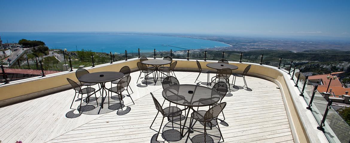 Vista panoramica sul Golfo di Manfredonia