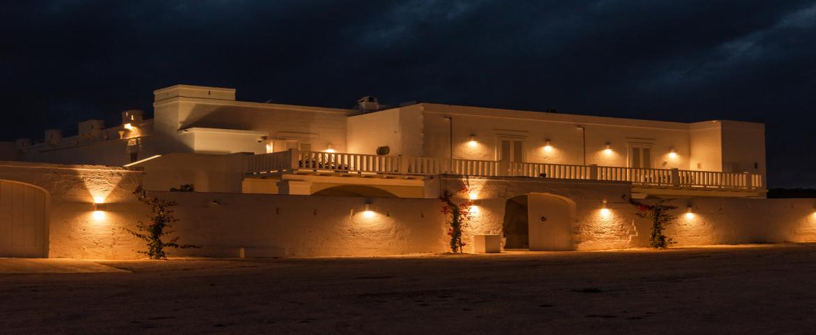 Masseria in Salento by Night