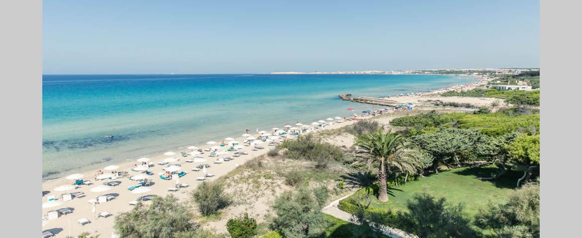 Spiaggia fronte Hotel